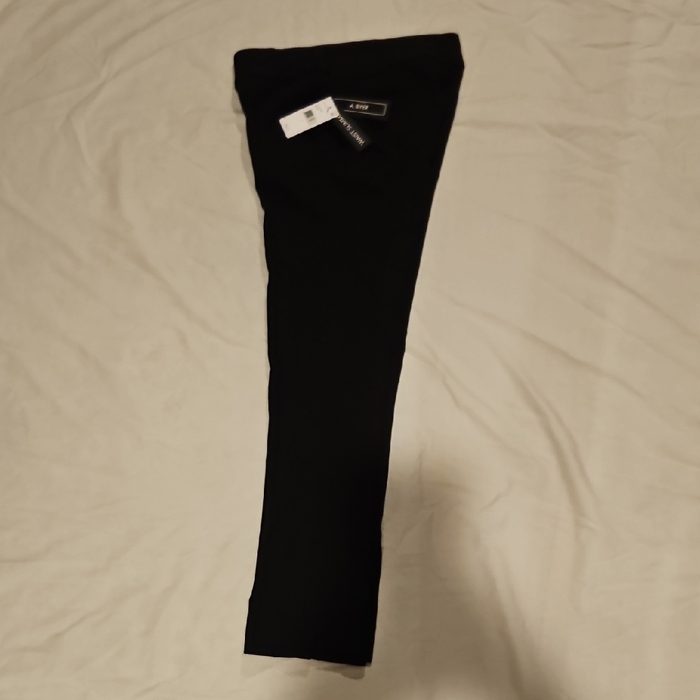 A. Byer Women's Waist Slimming Black Dress Pants Size 7